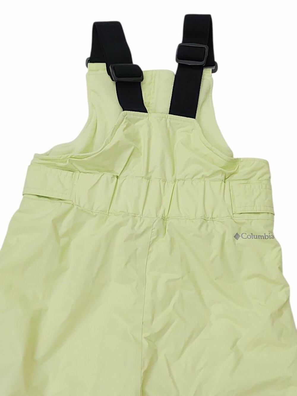 Columbia Kids Medium 10-12 Lime Green Snow Bib Pants Insulated Ski Snowboarding - Picture 6 of 11